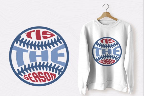 Baseball Tis the Season SVG: A Perfect Graphic for T-Shirt Designs