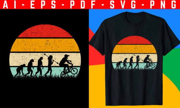 BMX T-shirt Design: A Bold Graphic for Local Brands