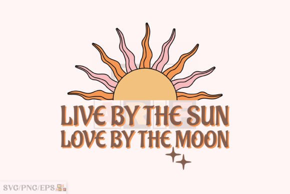 Boho Celestial Sun SVG for T-Shirt Designs and Graphics