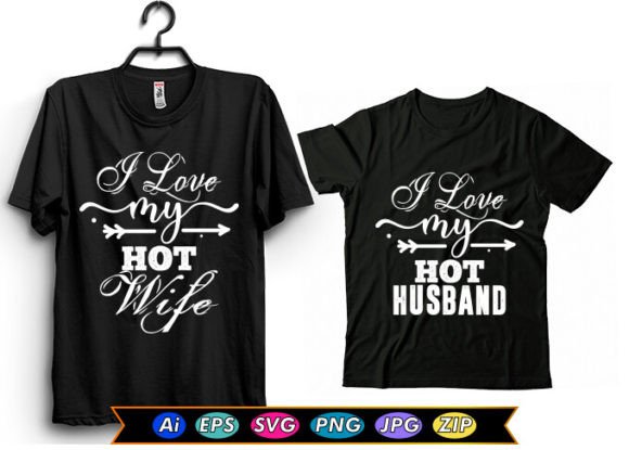 Couple T-shirt Design: A Versatile Graphics Asset