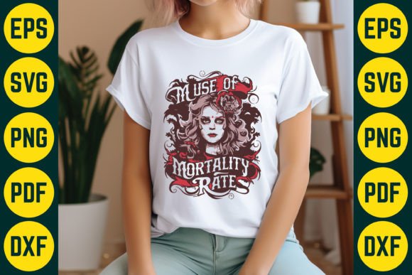 Exploring Muse of Mortality Rate T-Shirt Design