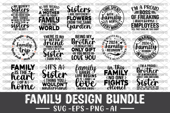 Family Design Bundle SVG: An Embroidery Review