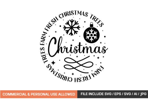 Farm Fresh Christmas Trees Svg Design Review
