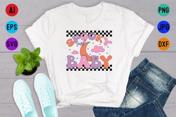 Spooky Babe Graphics: Halloween Kids T-Shirt Designs