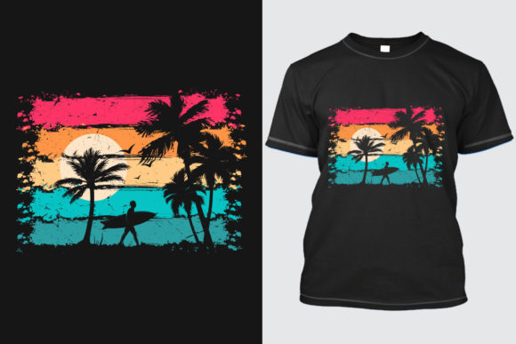 Summer T-shirt Design 11: A Vibrant Graphics Choice