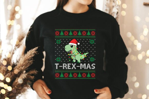 T-rex-mas Graphics: Festive T-Shirt Designs Review