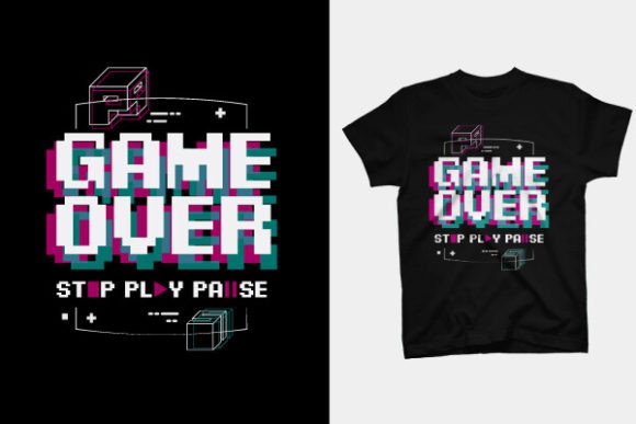 T-Shirt Design - Gamer: An Embroidery Review