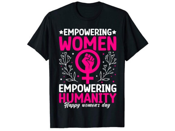 Women’s Day T-shirt Design: Graphics Review